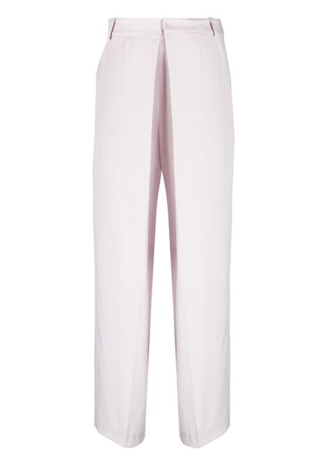 Pantalone con due tasche in viola - donna